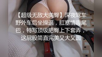 【超级无敌大美臀】深夜驾车野外车后坐操逼，肛塞情趣尾巴，特写顶级肥臀上下套弄，这屁股简直完美又大又圆