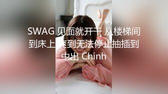 SWAG 见面就开干 从楼梯间到床上 爽到无法停止抽插到中出 Chinh