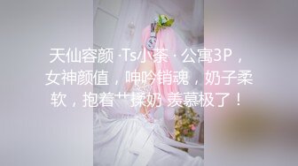 天仙容颜 ·Ts小荼 · 公寓3P，女神颜值，呻吟销魂，奶子柔软，抱着艹揉奶 羡慕极了！