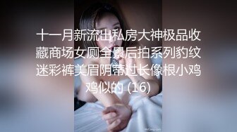 十一月新流出私房大神极品收藏商场女厕全景后拍系列豹纹迷彩裤美眉阴蒂过长像根小鸡鸡似的 (16)